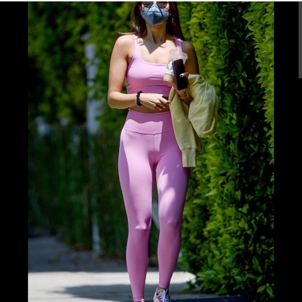 NWT🩷YEAR OF OURS🩷PINK RIBBED LEGGINGS